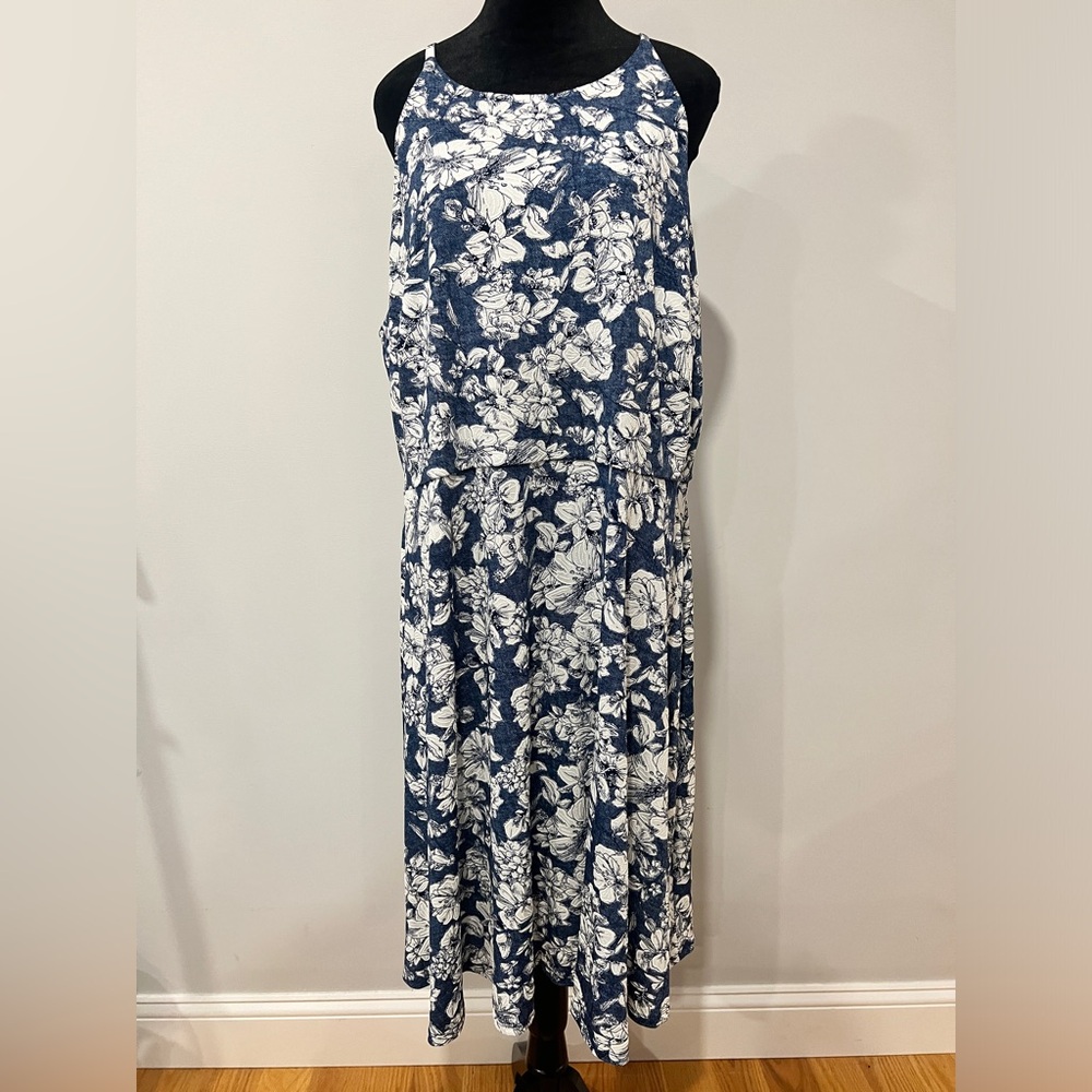 Fortune and Ivy Floral Dress Women’s 3x‎